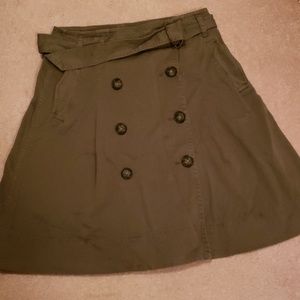 J.Crew trench skirt sz 10